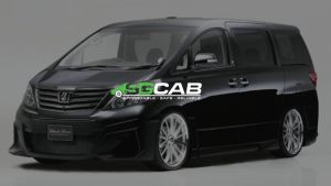 6 Seater Toyota Alphard